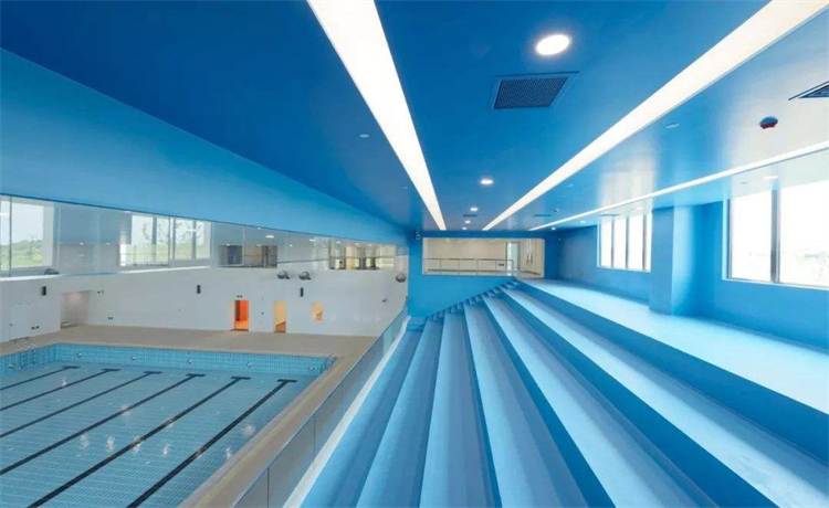 洛龙学校游泳馆建造